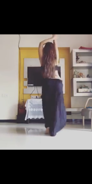 Indian girl belly dance