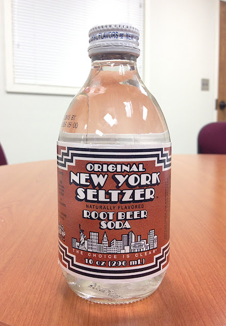 New York Seltzer Root Beer Soda