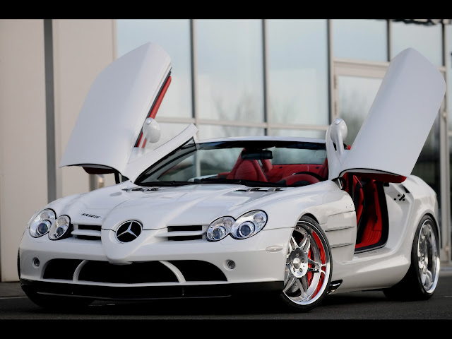 Mercedes SLR White