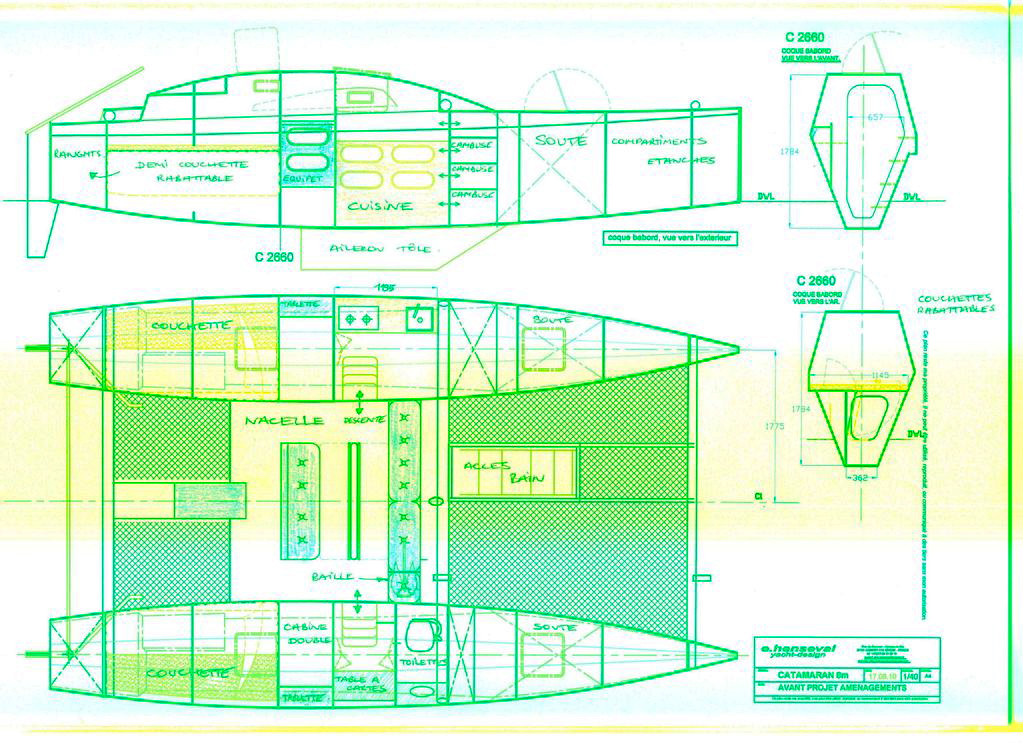 Boat Bits: A catamaran design I'd build