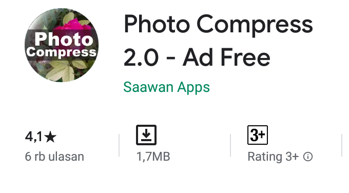 Aplikasi Untuk Kompres Foto di Android