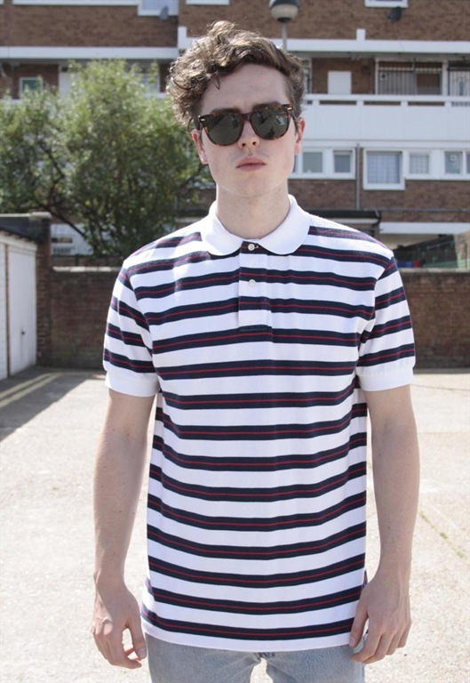 Vintage Ralph Lauren Stripe Polo Shirt, £28, Sam Greenberg Vintage
