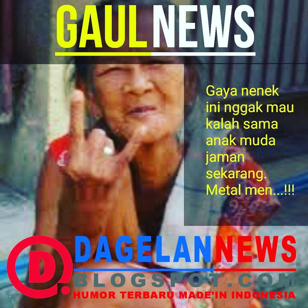 GAMBAR LUCU KAKEK NENEK GAUL DAGELAN NEWS