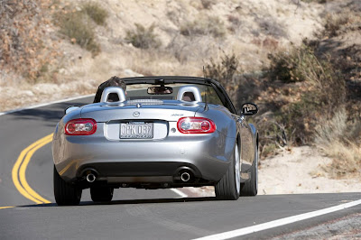 2011 Mazda MX-5 Miata Rear Angle View