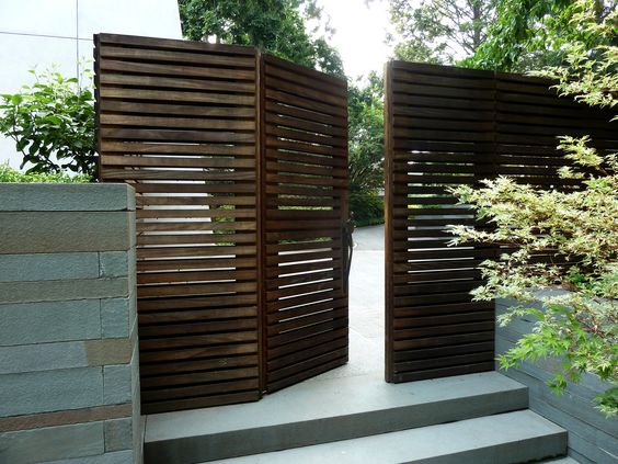 50 Desain Pintu Taman yang Simple dan Modern Rumahku Unik