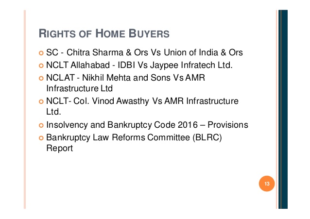 Nikhil Mehta & Sons vs. AMR Infrastructure Ltd.