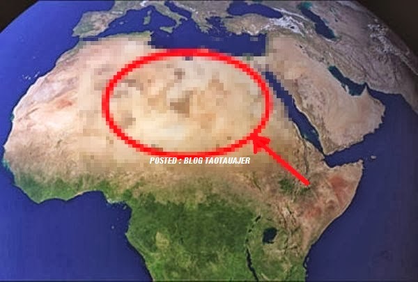 Subhanallah Kalimah ALLAH  Muncul Di Bumi North Afrika 