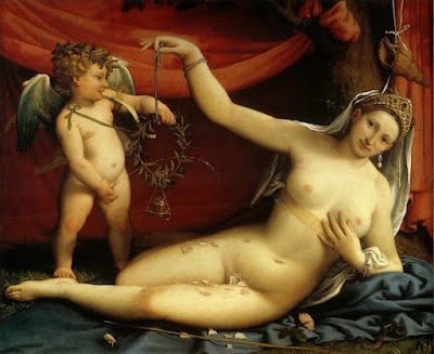 Venus y Cupido de Lorenzo Lotto, Alto Renancimiento