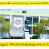 Madurai Kamaraj University recurement