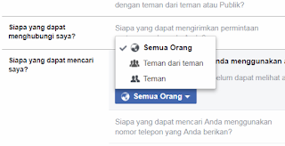 cara nama akun facebook kita tidak terlihat pada pencarian facebook