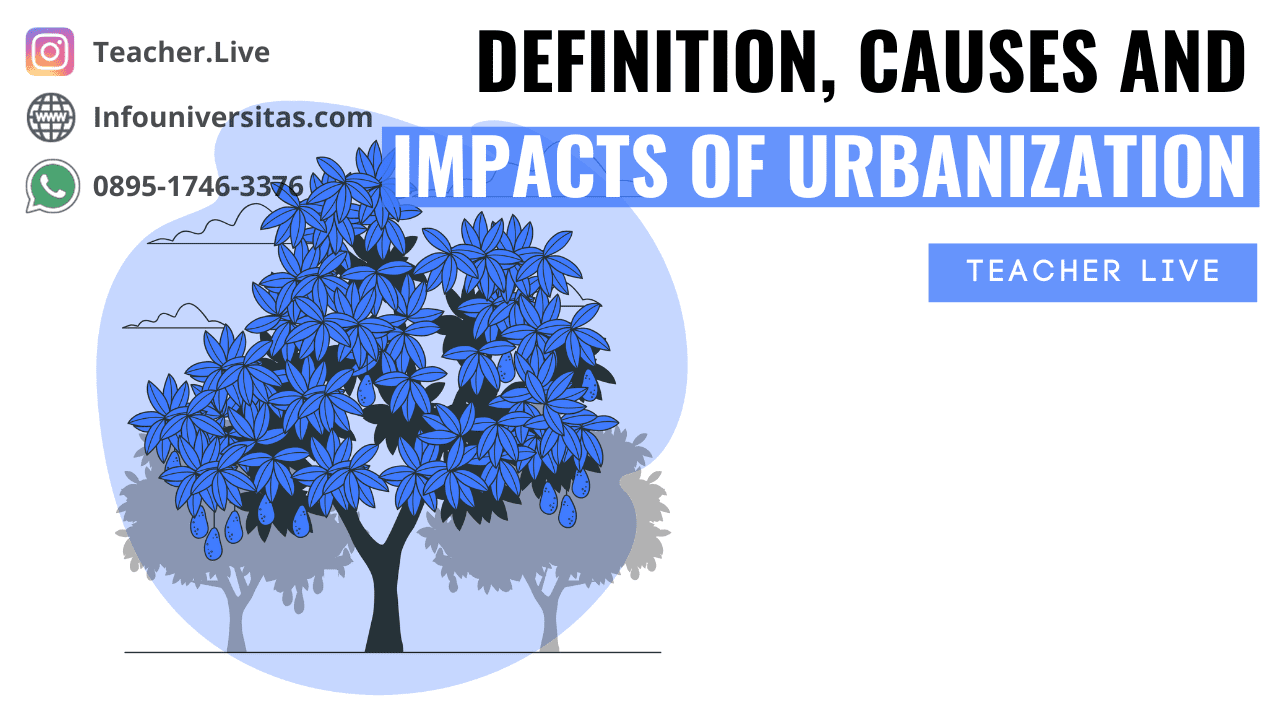 Definition, Causes and Impacts of Urbanization