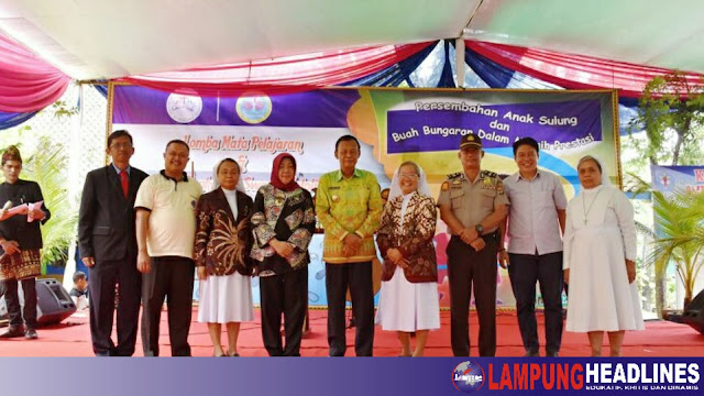 Walikota Metro Buka Giat Lomba, Dan Ucapkan Selamat Datang Bagi Peserta