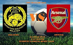 MALAYSIA VS ARSENAL 24 JULAI 2012