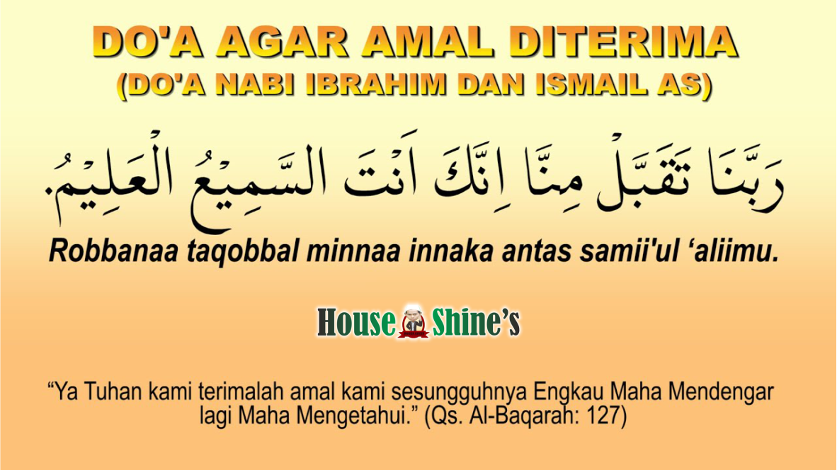 Doa agar Amal Ibadah Kita Diterima Allah