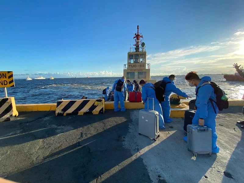 Port of Capinpin, Bataan Philippines - Crew Change Protocols - Filipino Seaman Requirements for Crew Change - Embarking / Disembarking Seafarers