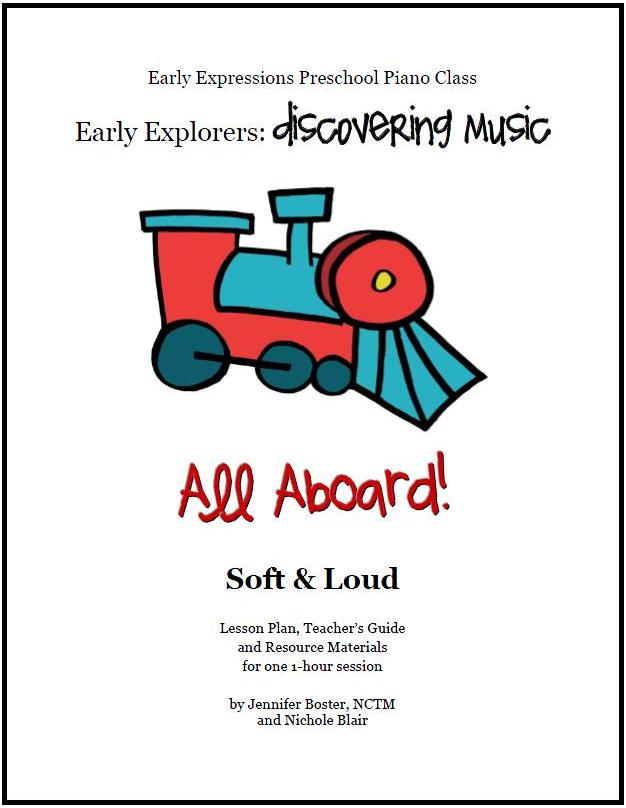 The Teaching Studio: All Aboard! preschool music lesson plan