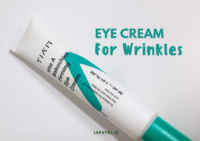 TIA'M Vita A Bakuchiol Firming Eye Cream For Wrinkles