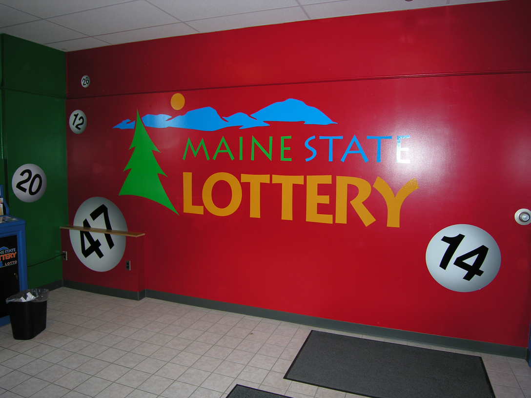 Adhesive Vinyl for Maine State Lottery
