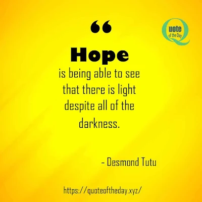 Best Quotes on hope for the future