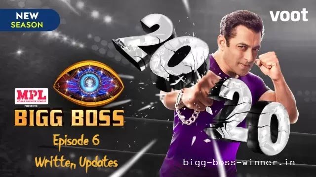 Bigg Boss 14 Episode 6 Written Update 8 october