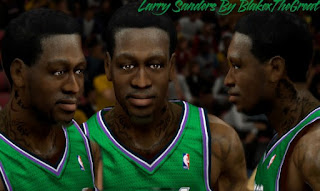 NBA 2K13 Cyber Face Larry Sanders