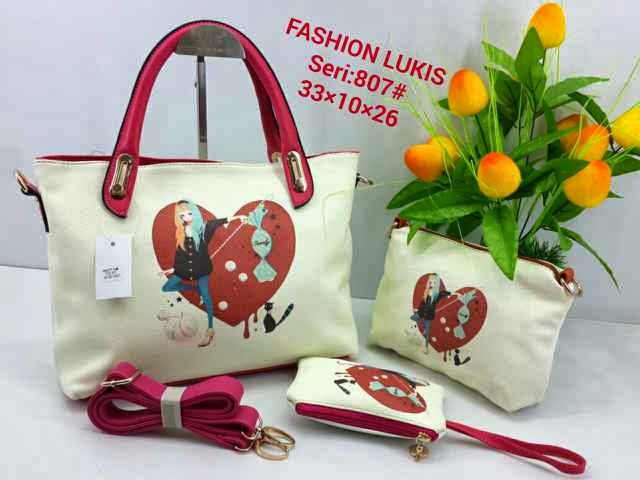 Tas Fashion Lukis 807 Tas Fashion Lukis 807