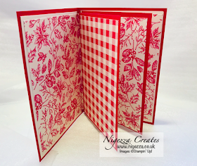 Nigezza Creates with Stampin' Up! Toil Tiding and Wrapped in Plaid  Make & Take