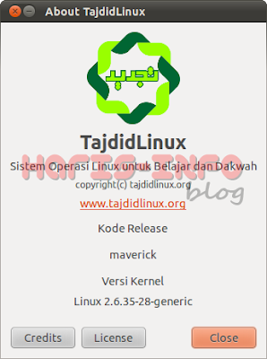 Download Tajdid Linux, Distro Linux Bernuansa Islami