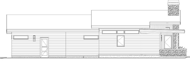 แปลนบ้านชั้นเดียว 3 ห้องนอน 2 ห้องน้ำ