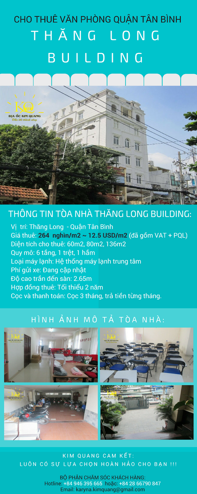 Thăng Long Building, cao ốc Thăng Long quận Tân Bình