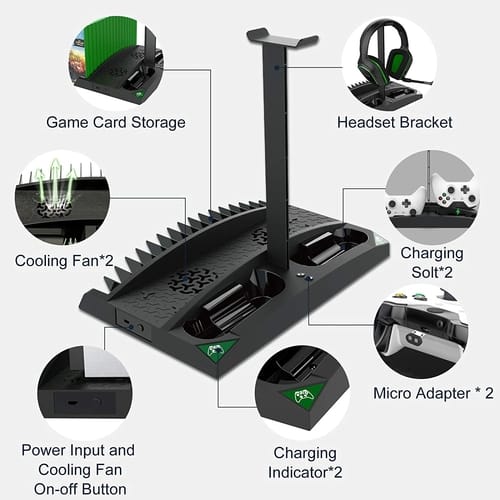 Linkstyle Xbox ONE Vertical Cooling Stand