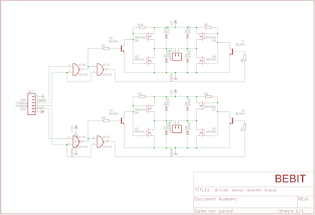 skematik driver motor 