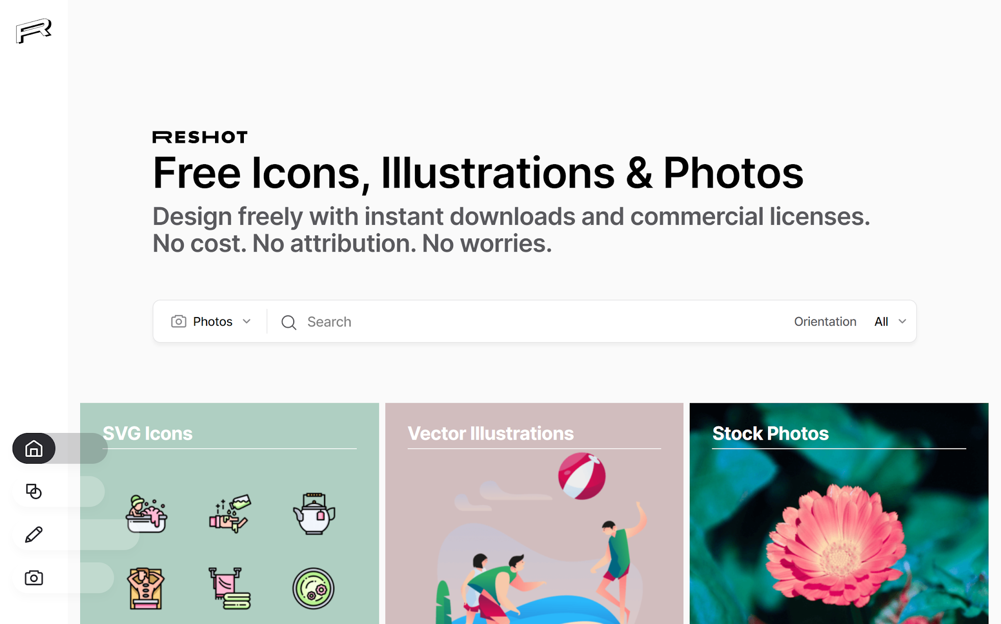 5+ website gambar gratis