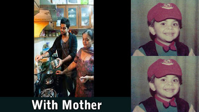 virat kohli with his Mother Photos