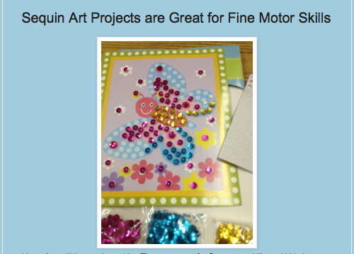 http://drzachryspedsottips.blogspot.com/2013/01/sequin-art-is-great-for-fine-motor.html