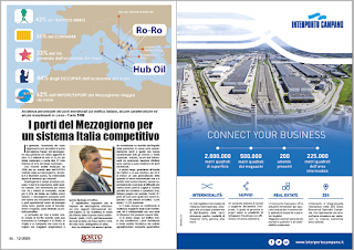 DICEMBRE 2020 PAG. 56 - I porti del Mezzogiorno per un sistema Italia competitivo