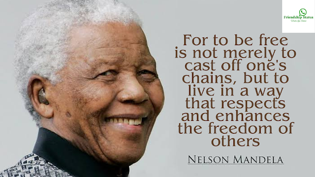 Nelson Mandela International Day quotes