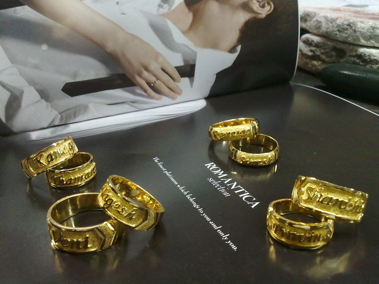 Custom made jewellery Engagement  rings 
