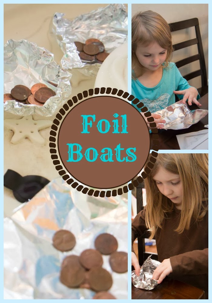 aluminum foil boats - life with moore babies