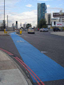 Bow Flyover roundabout