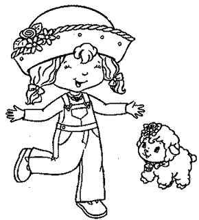 Anything about Strawberry Shortcake: Strawberry Shortcake Coloring Pages
