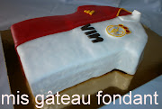 Tarta camiseta Seleccion Española/Real Madrid, escudo Real Murcia y escudo .