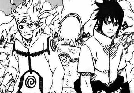 gambar keren hitam putih naruto - gambar keren