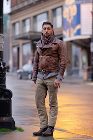 Matt Winter Designs Seattle street style fashion it's my darlin' leather motorcycle jacket