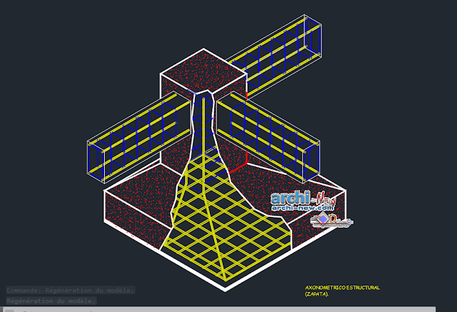 Sole detail in AutoCAD 