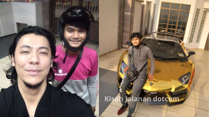 “Dia masuk kawasan Shark!” – Rezeki Abang ‘Rider’ Dapat ‘Selfie’ Dengan Syamsul Yusof Lepas Hantar Makanan