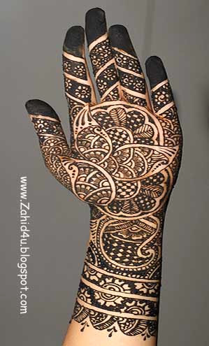 Pakistani Mehndi 2014 Collection Picture Photos