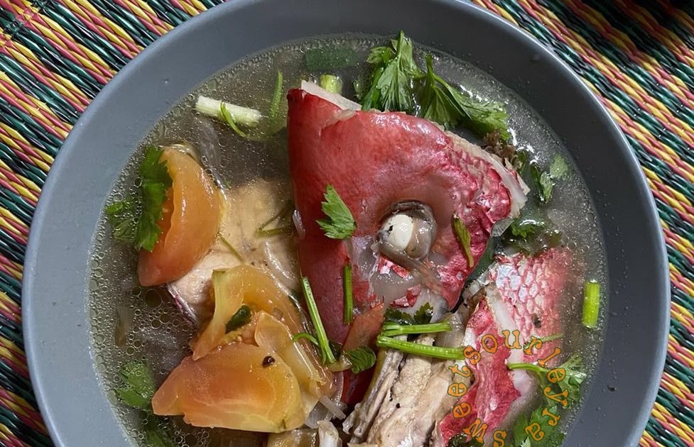 Resepi Sup Kepala Ikan Merah Mudah Dan Sedap Tidak Hanyir