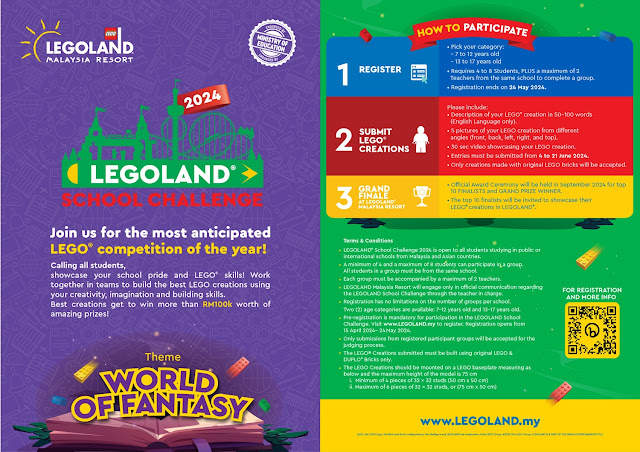 LEGOLAND® School Challenge 2024 Expands Across Asia and  Opens for Registration on April 15th