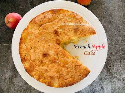 French Apple cake